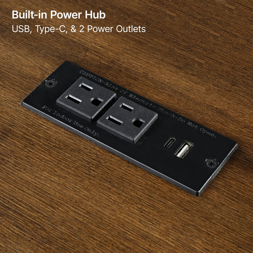 Farmhouse Office Desk with Drawers