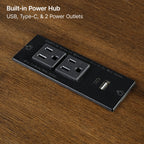 Farmhouse Office Desk with Drawers