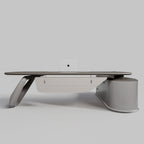 Zen Orion, Executive Desk and Bookcase