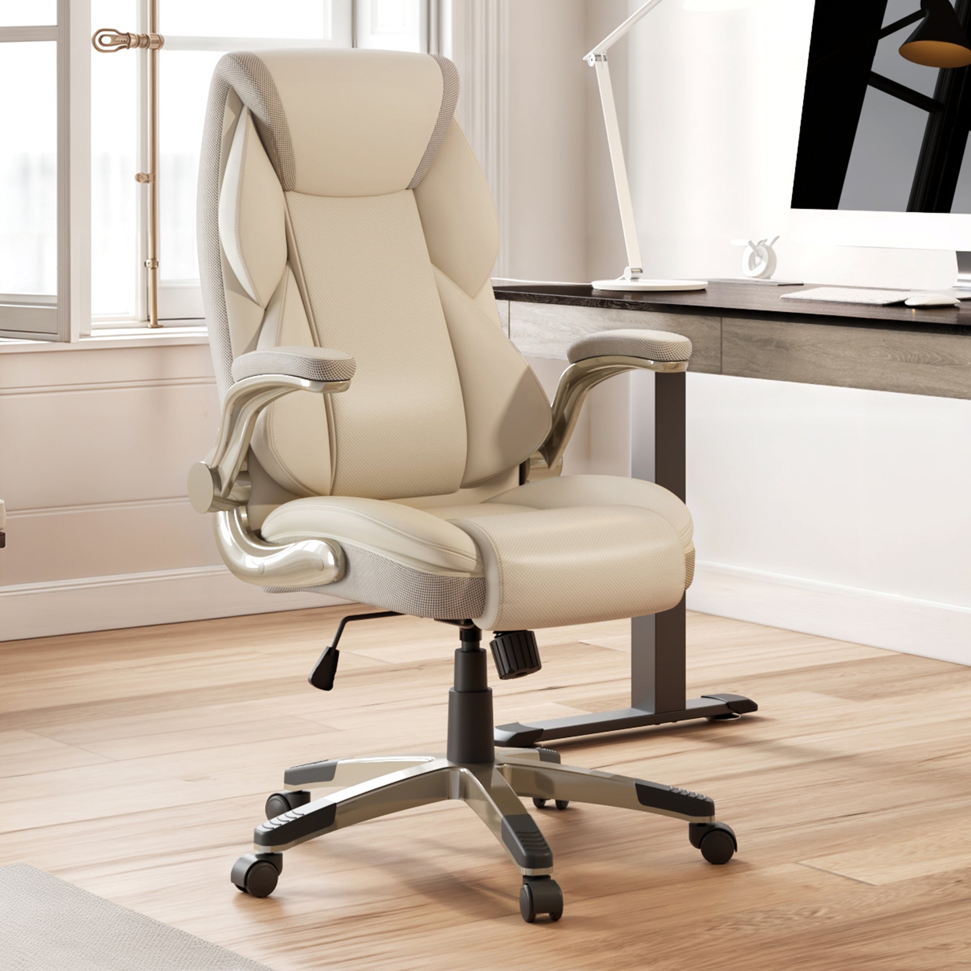 Galene, Faux Leather Office Chair