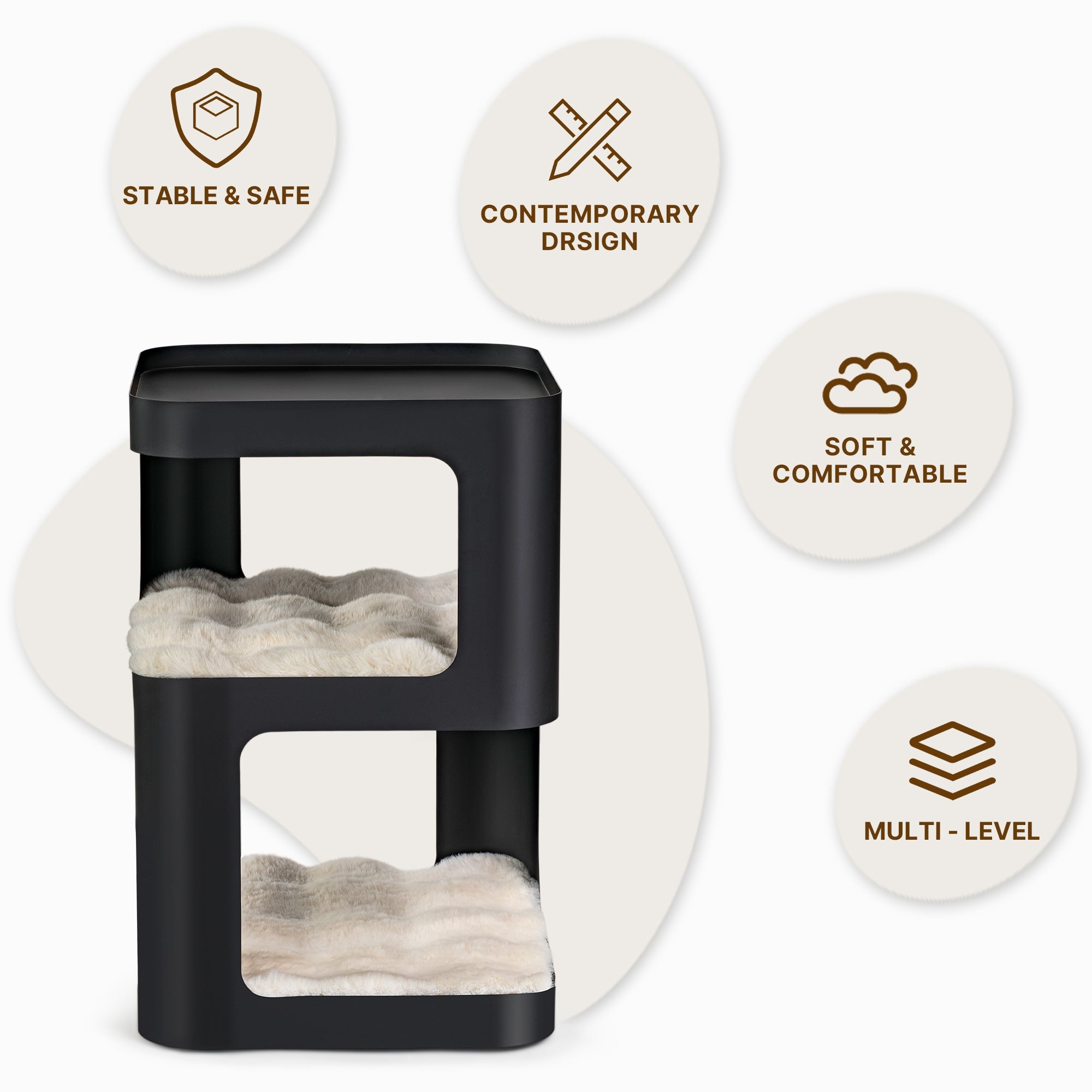 3-Tier Cat Tower and Side Table