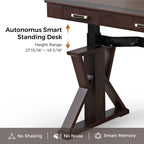 Ark SWS Pro Executive Standing Desk (63"x29")