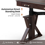 Ark SWS Pro Executive Standing Desk (63"x29")
