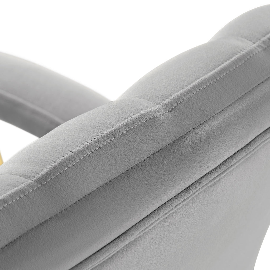 Adena Velvet Office Chair