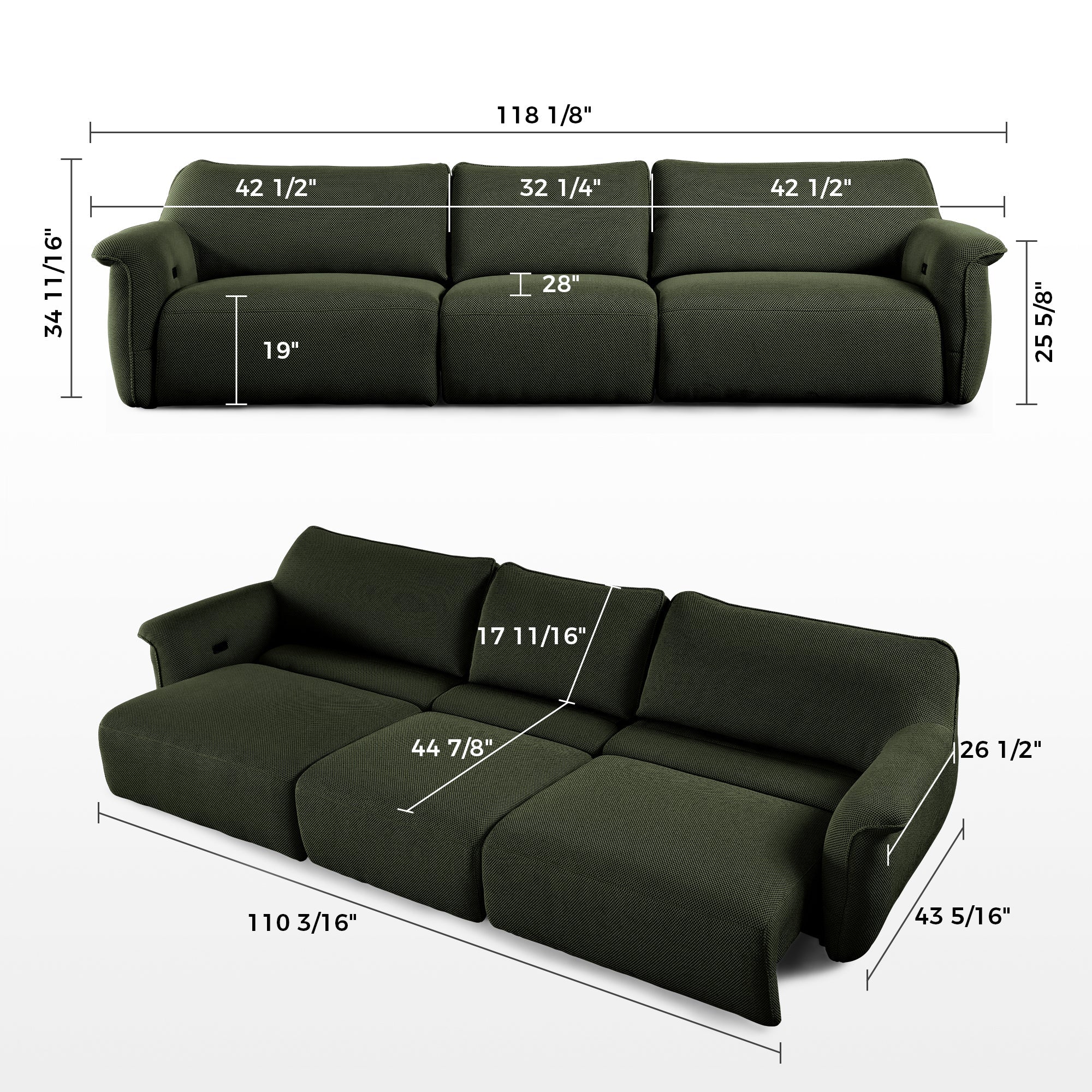 Vero Power Sleeper Sofa