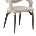 Chantilly Leather Dining Chairs, Set of 2