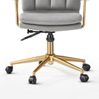 Adena Velvet Office Chair