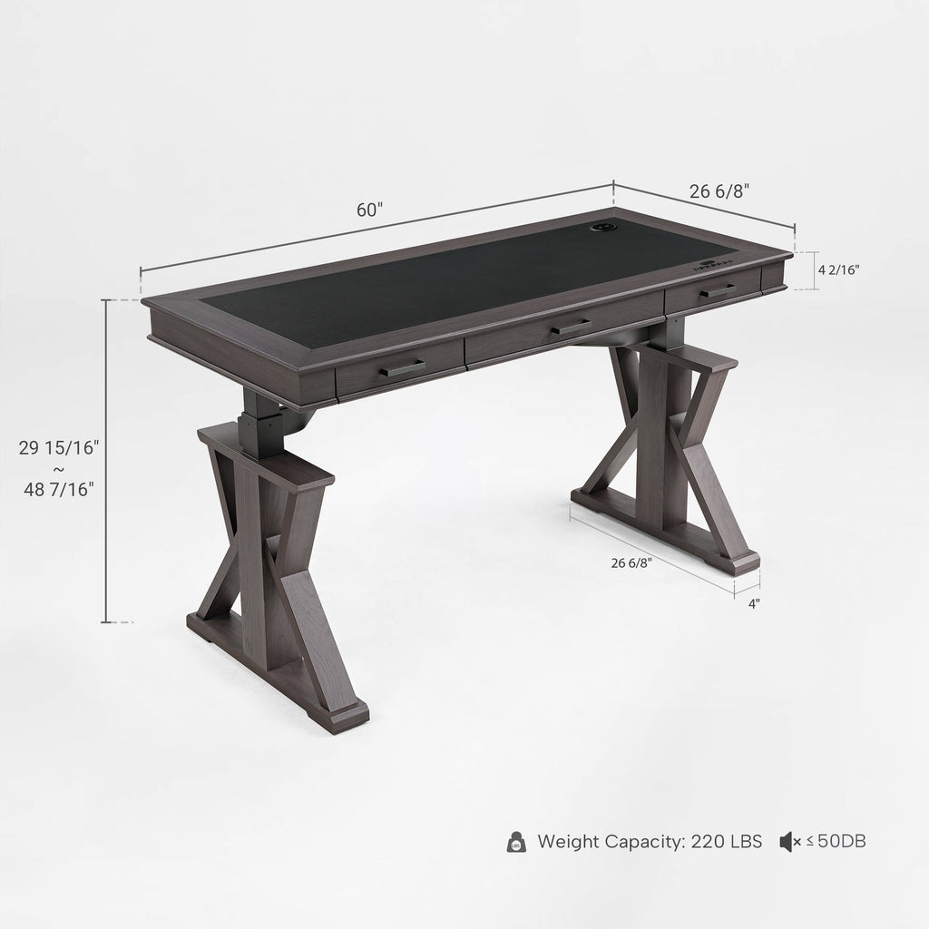 Ark X Executive Standing Desk (60"x26")
