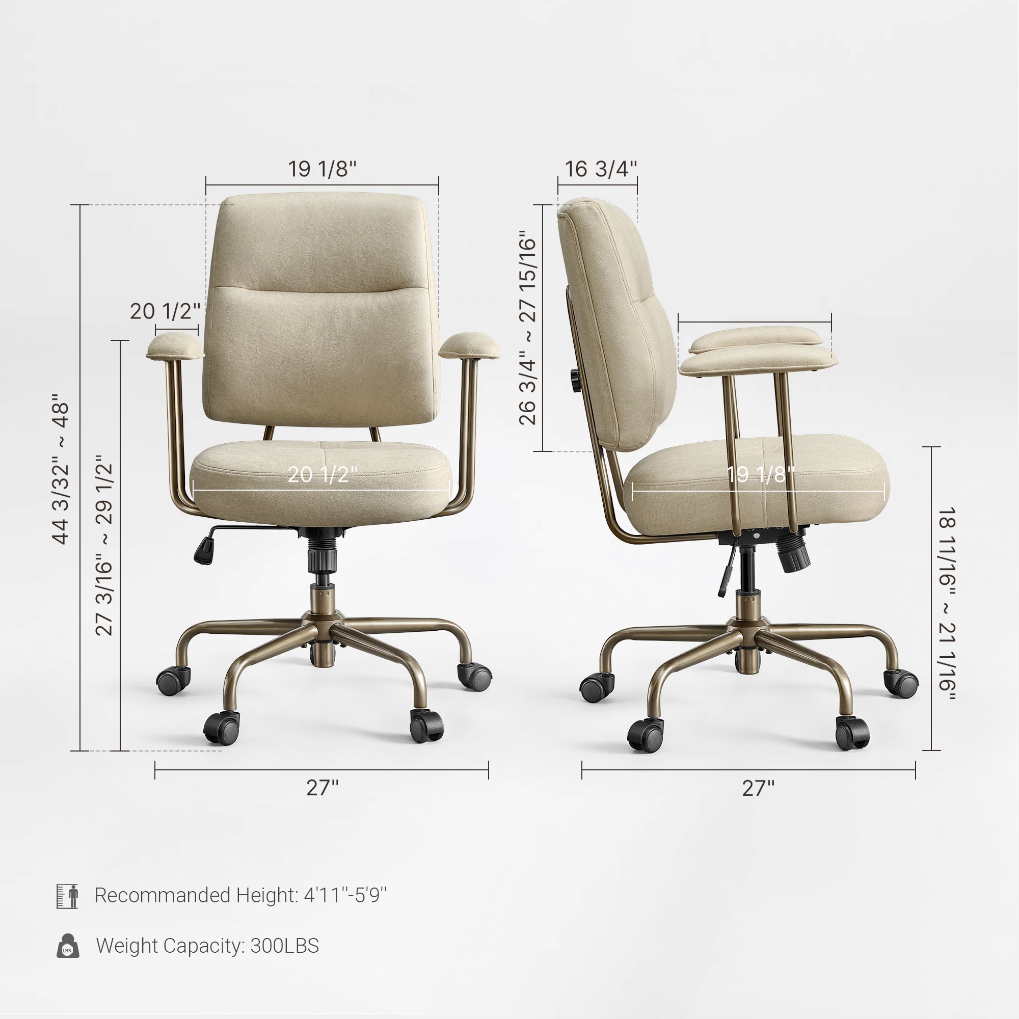 Becky, Ultra Soft Cushion Home Office Chair