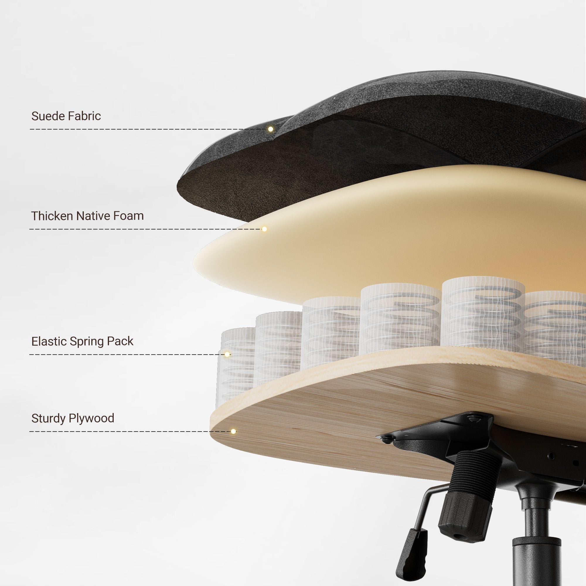 Becky, Ultra Soft Cushion Home Office Chair