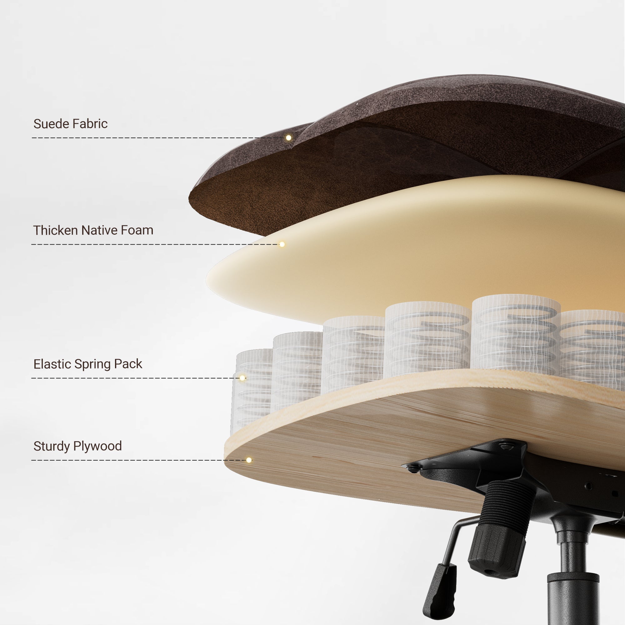 Becky, Ultra Soft Cushion Home Office Chair