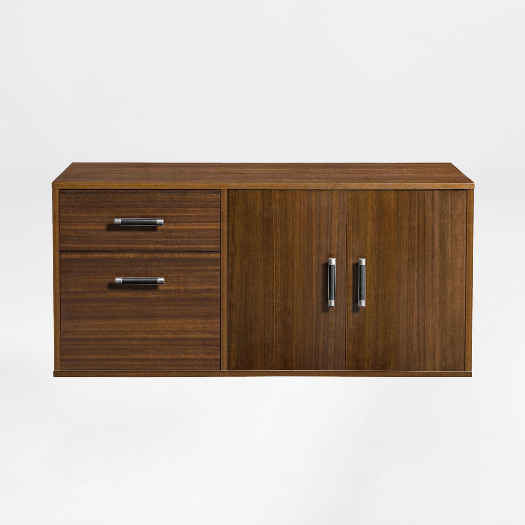 Zen Pro Series, 87"/72" Executive Standing Desk with Cabinets Set