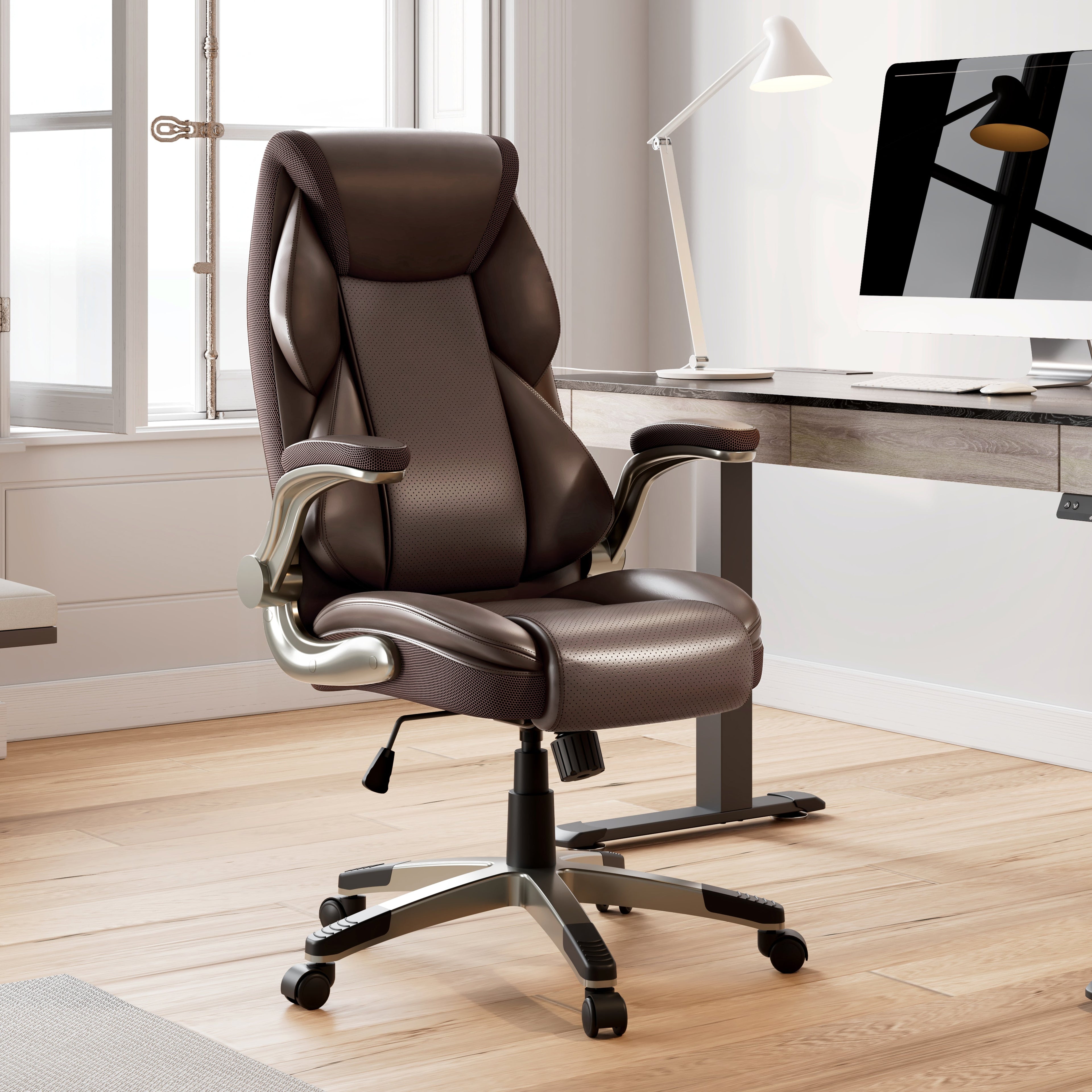 Galene, Faux Leather Office Chair