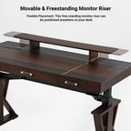 Ark SWS Pro Executive Standing Desk (63"x29")