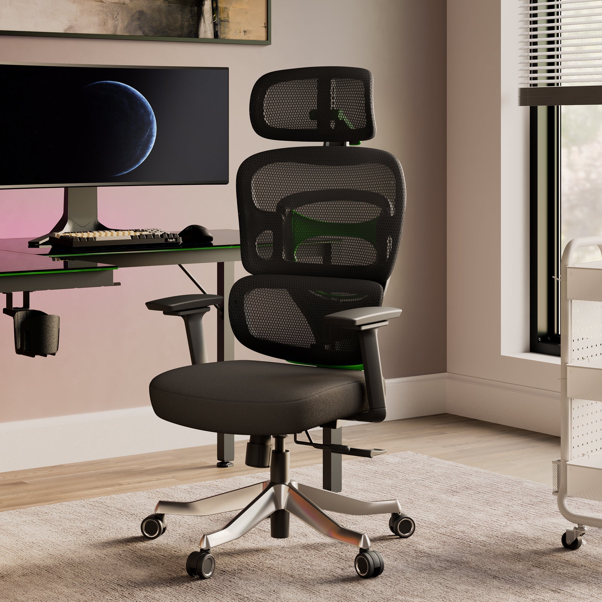 Axion, Ergonomic Hybrid Chair