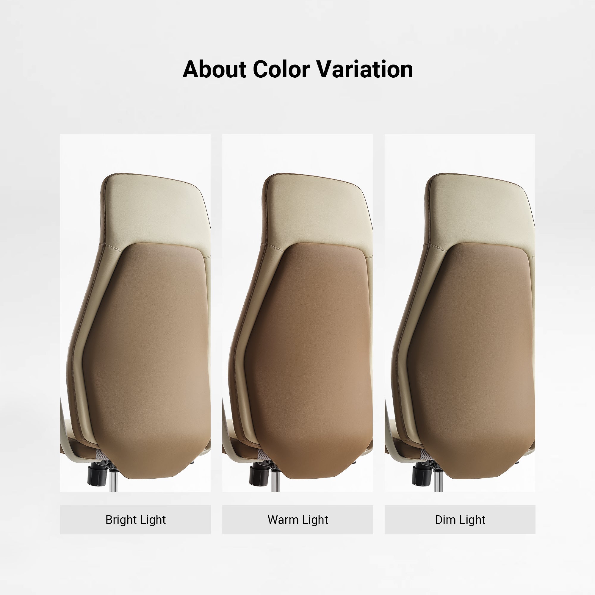 Clara, Faux Leather Executive Ergonomic Office Chair