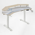 Aero Pro Wing Shaped Standing Desk (63"x23")