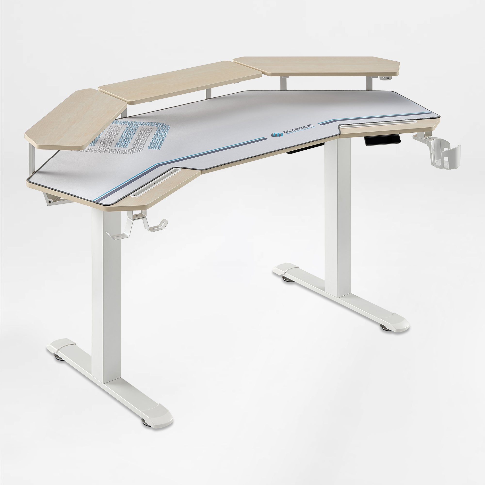 Aero Pro Wing Shaped Standing Desk (63"x23")