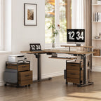 23" Rolling File Cabinet with Drawer