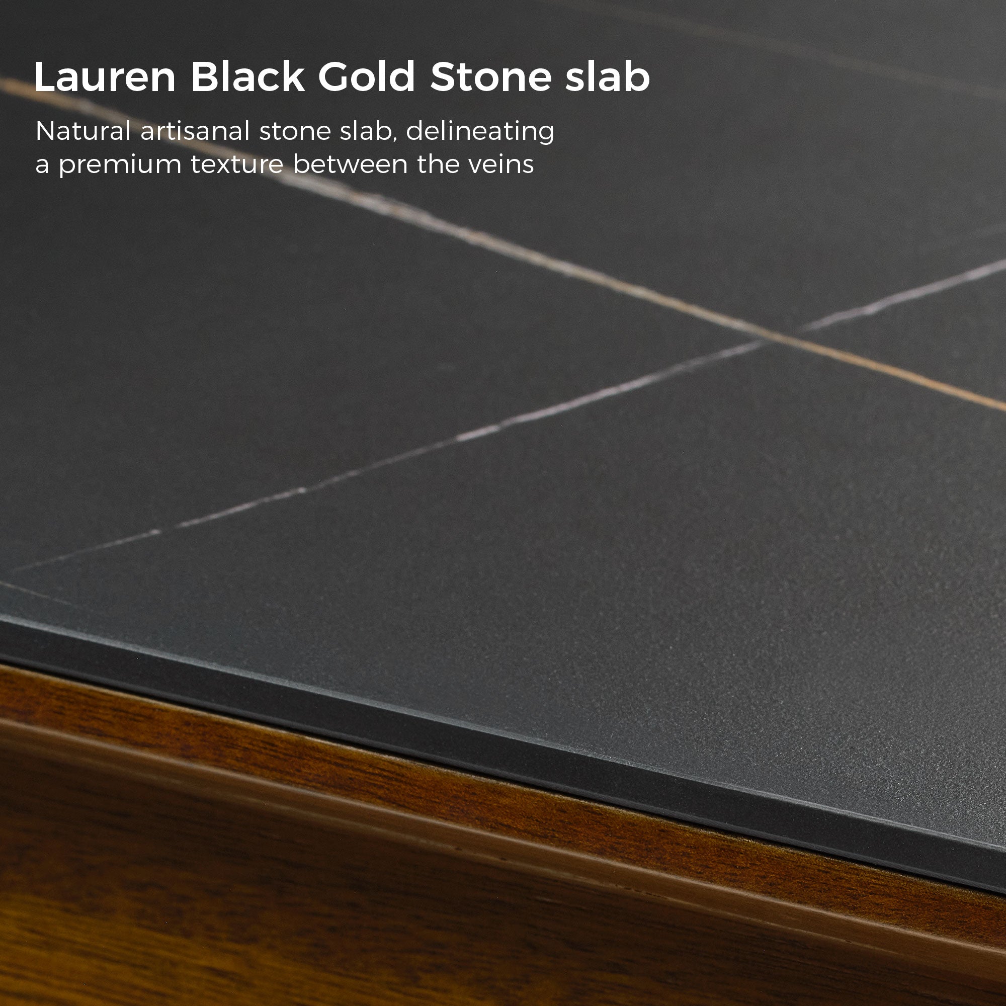 Ark Pro L-Shaped Standing Desk (sintered Stone, 63"x23")