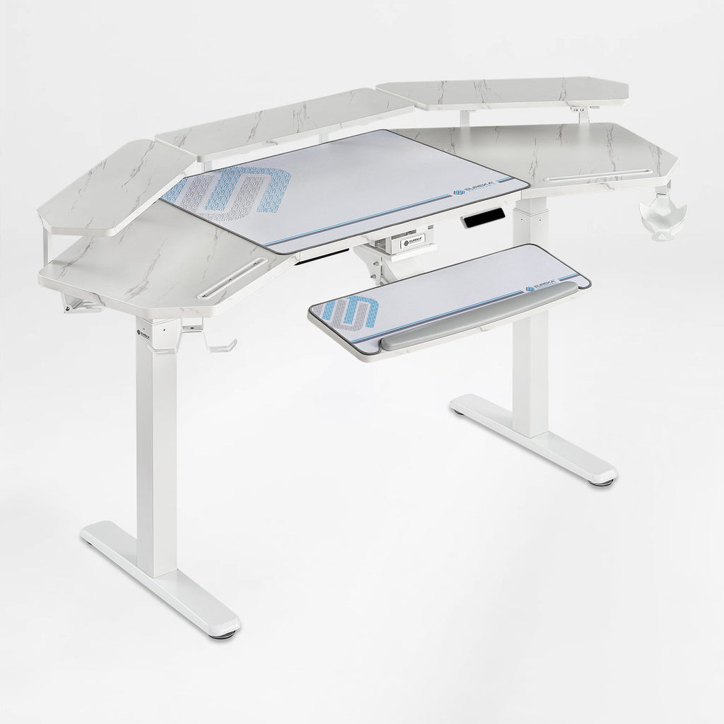 Aero Pro Wing-Shaped Standing Desk (72"x23")