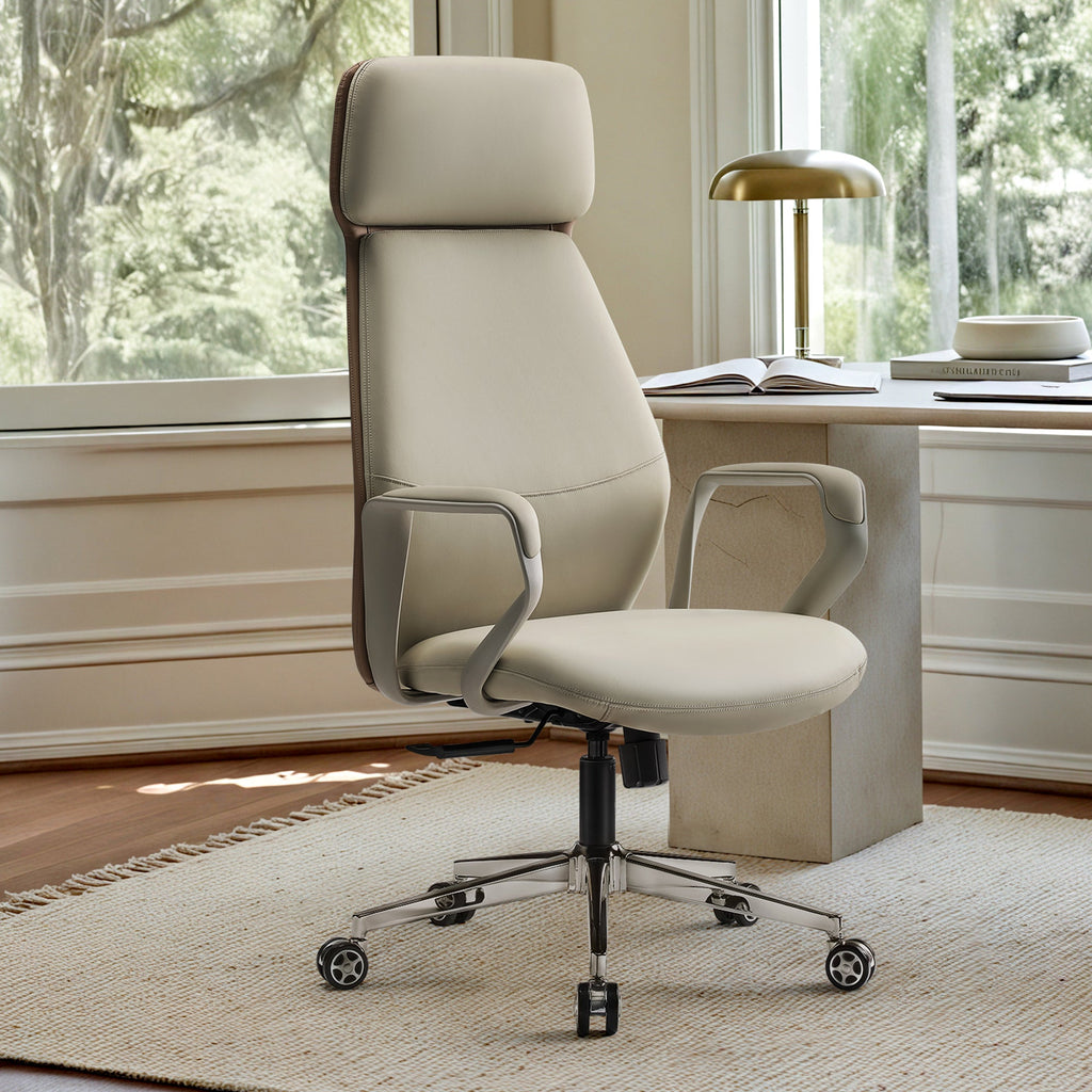 Aric, Faux Leather Executive Office Chair
