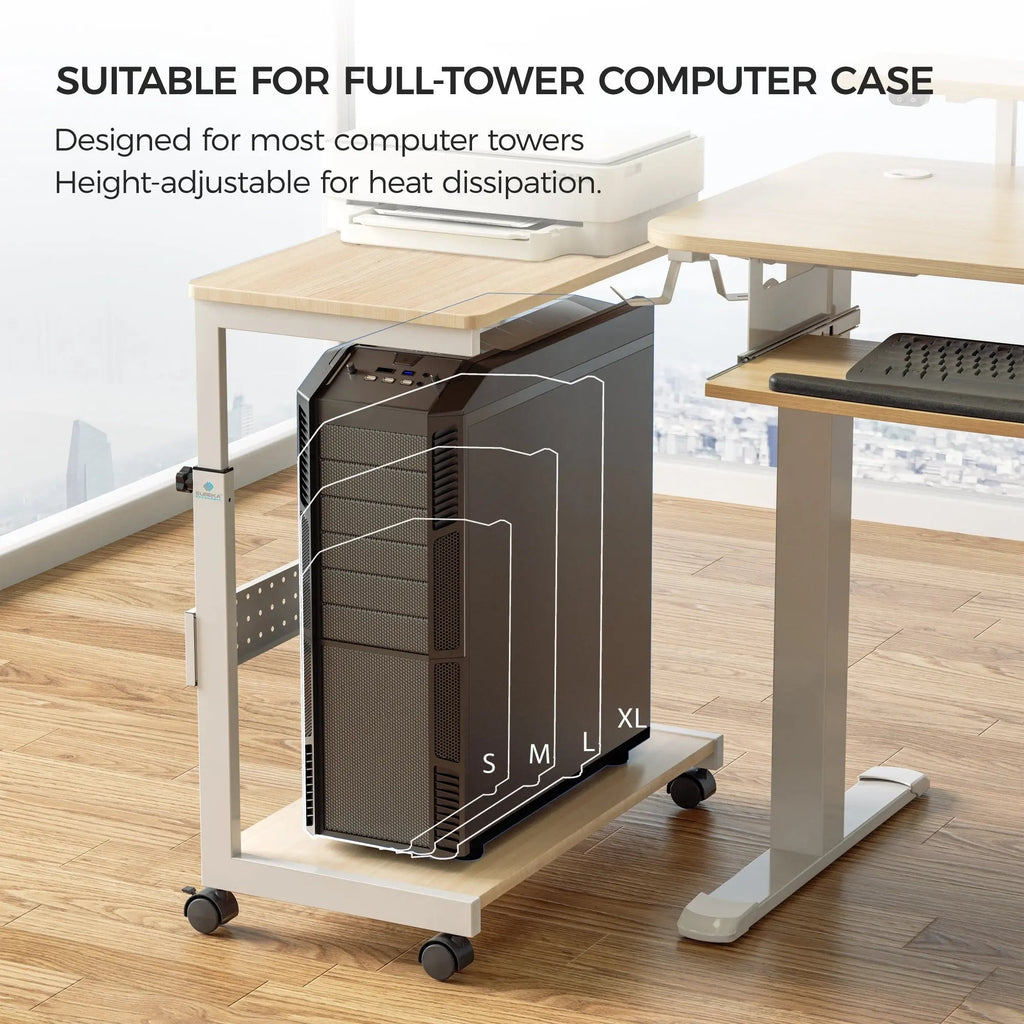 Mobile Height Adjustable CPU Cart