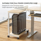 Mobile Height Adjustable CPU Cart