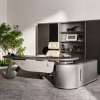 Zen Orion, Executive Desk and Bookcase