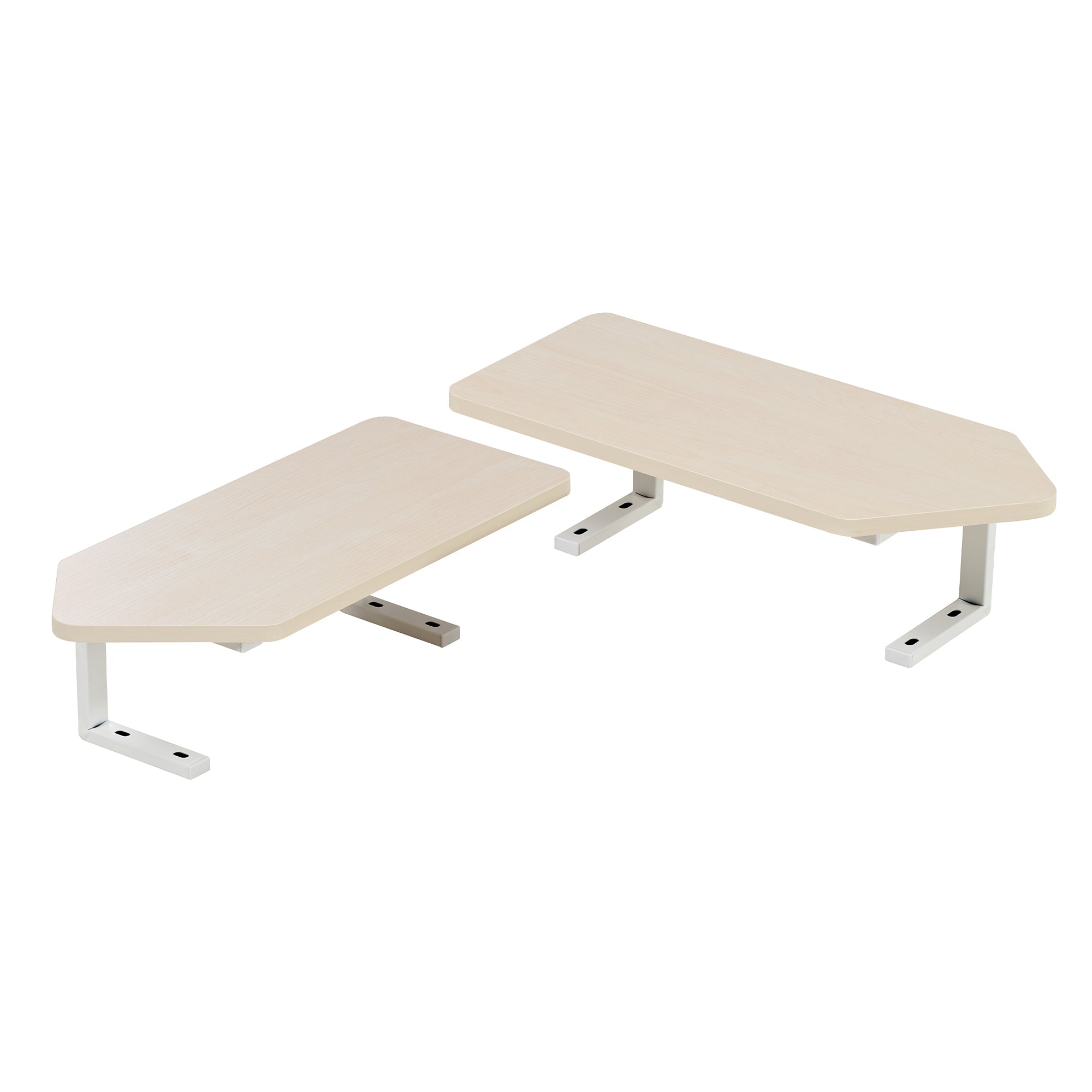 Convertible Desktop Shelves, Set of 2