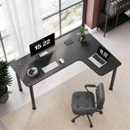 L-Shaped Office Desk (60"x23")