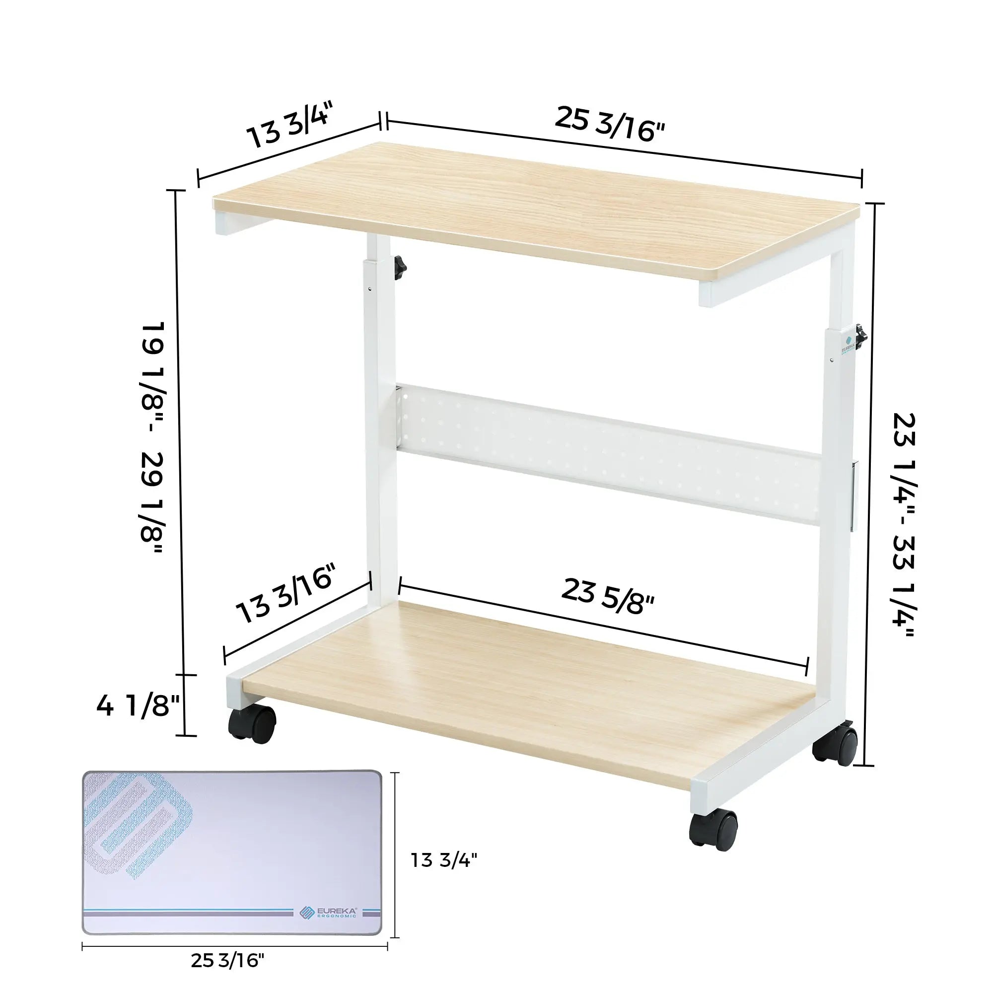 Mobile Height Adjustable CPU Cart