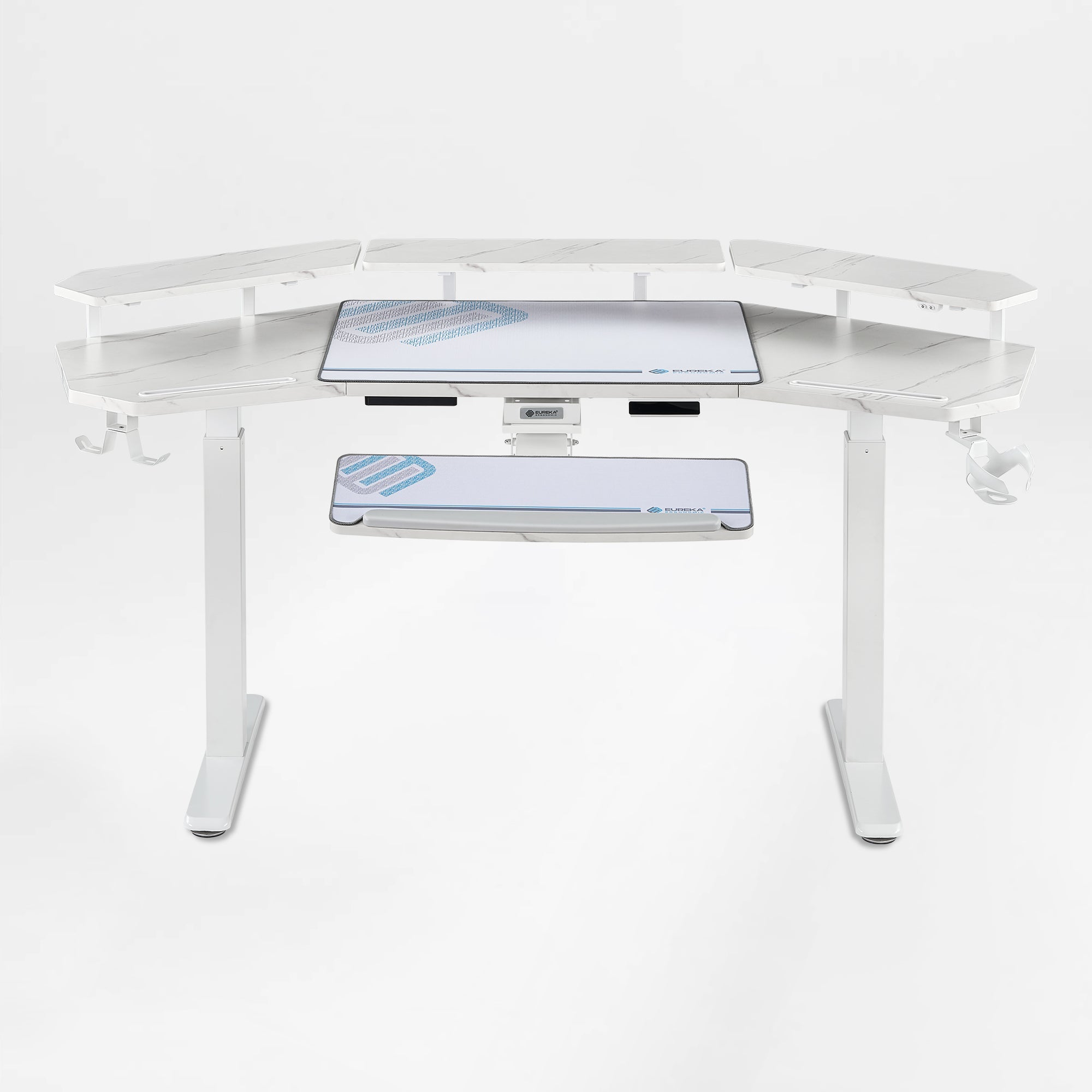 Aero Pro Wing-Shaped Standing Desk (72"x23")