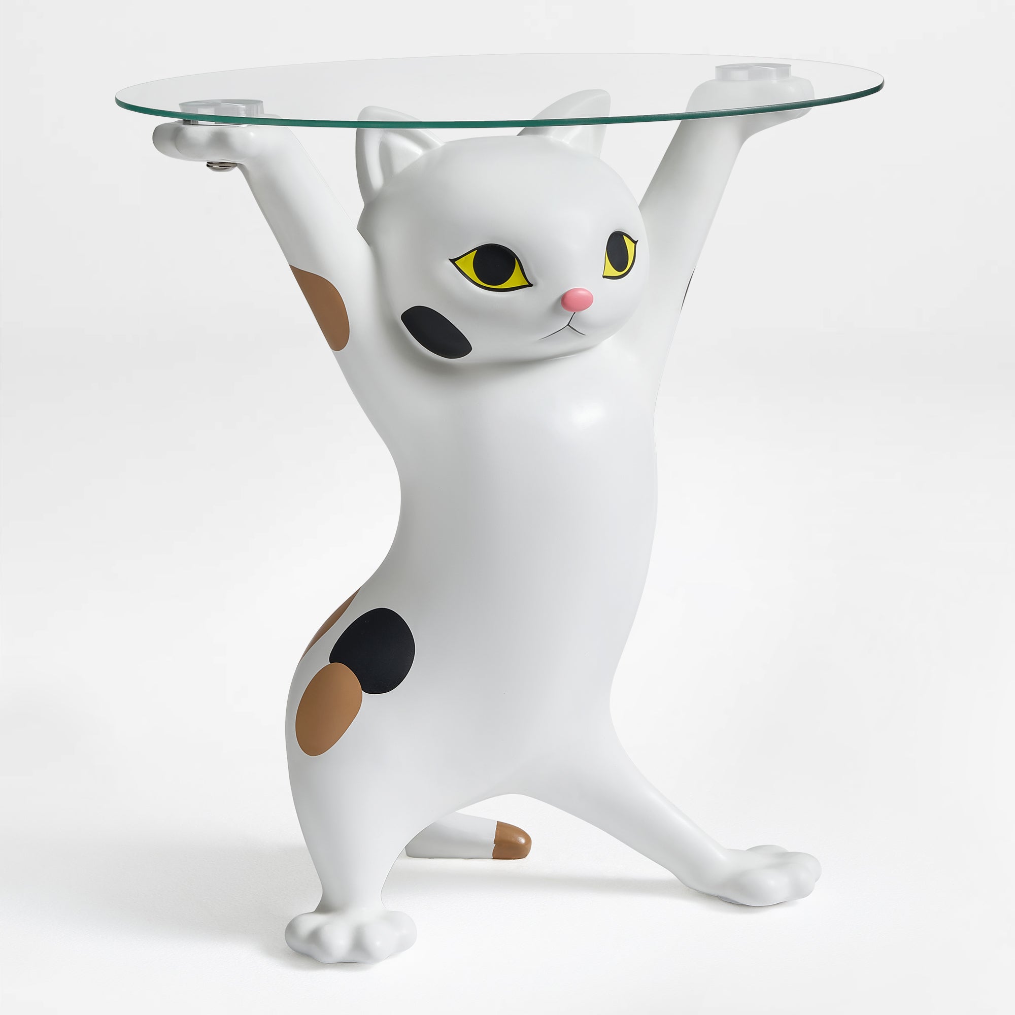 23" H, Enchanting Cat Side Table