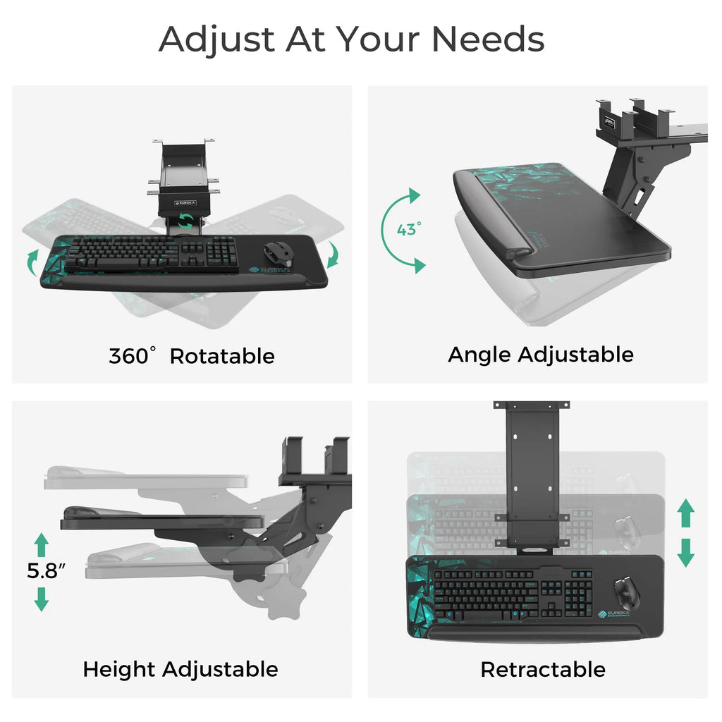 Adjustable Keyboard Tray