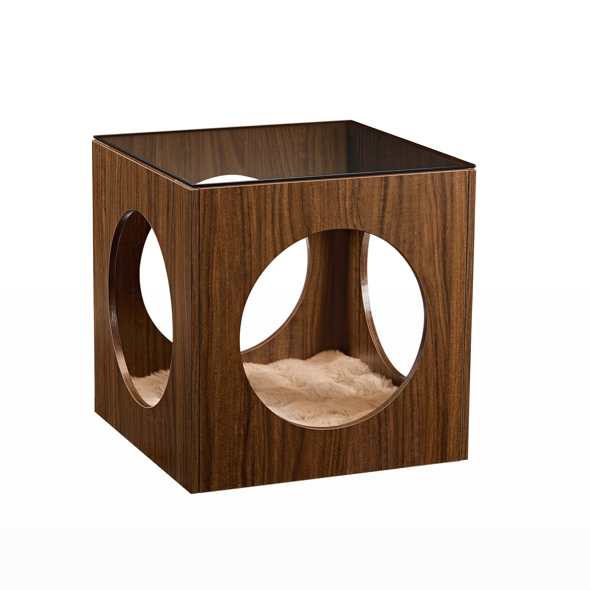 Peek-a-Boo Cat Bed and Side Table