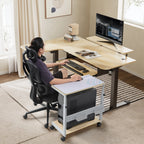 Mobile Height Adjustable CPU Cart