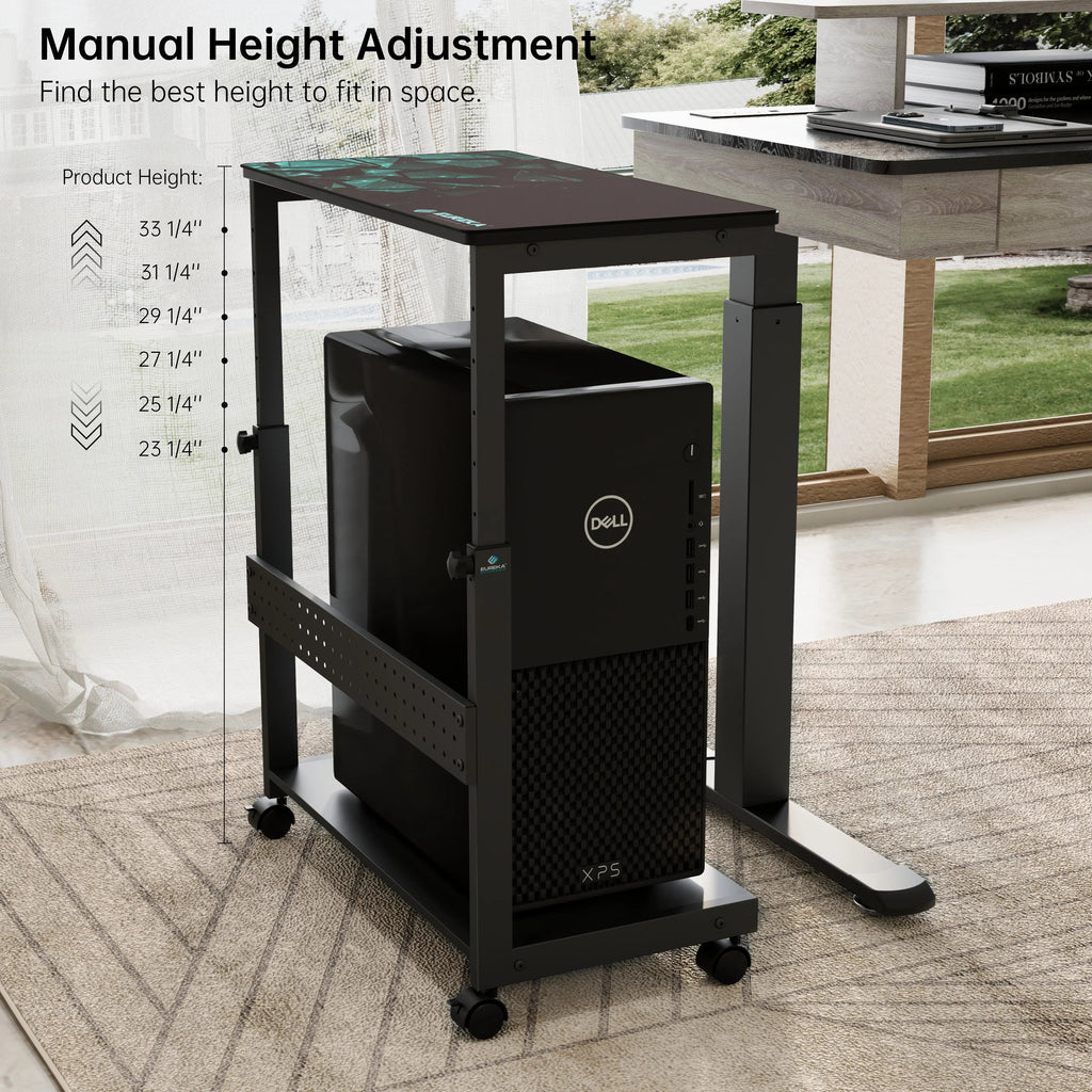 Mobile Height Adjustable CPU Cart