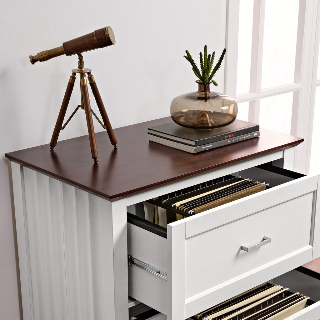 Ark ES, 29" File Storage Cabinet, White