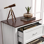 Ark ES, 29" File Storage Cabinet, White