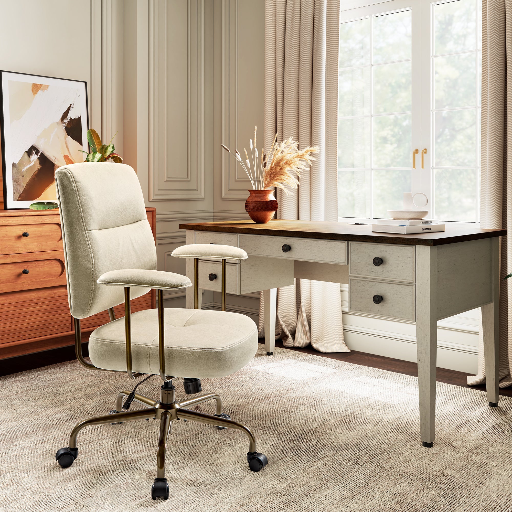 Becky, Ultra Soft Cushion Home Office Chair