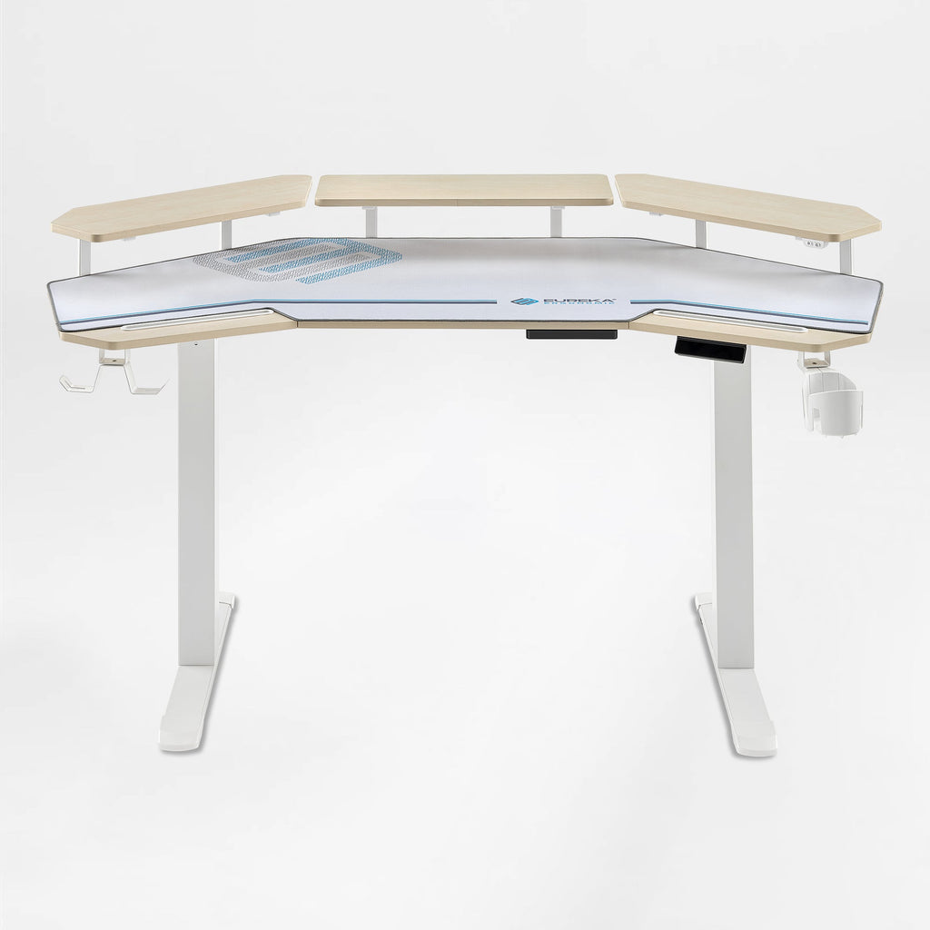 Aero Pro Wing Shaped Standing Desk (63"x23")
