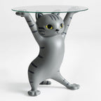 23" H, Enchanting Cat Side Table