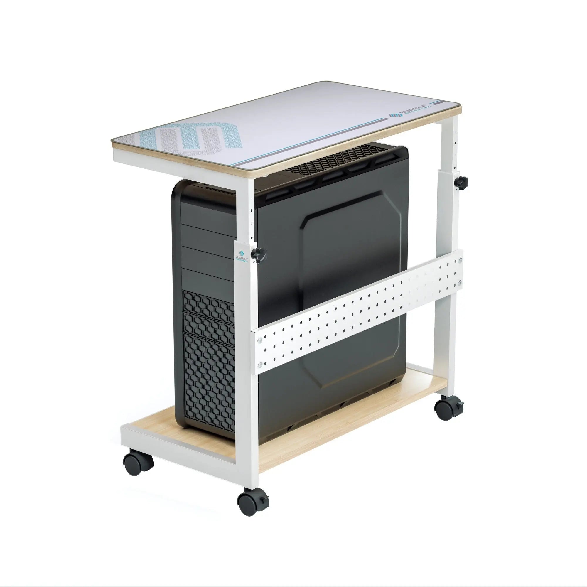 Mobile Height Adjustable CPU Cart