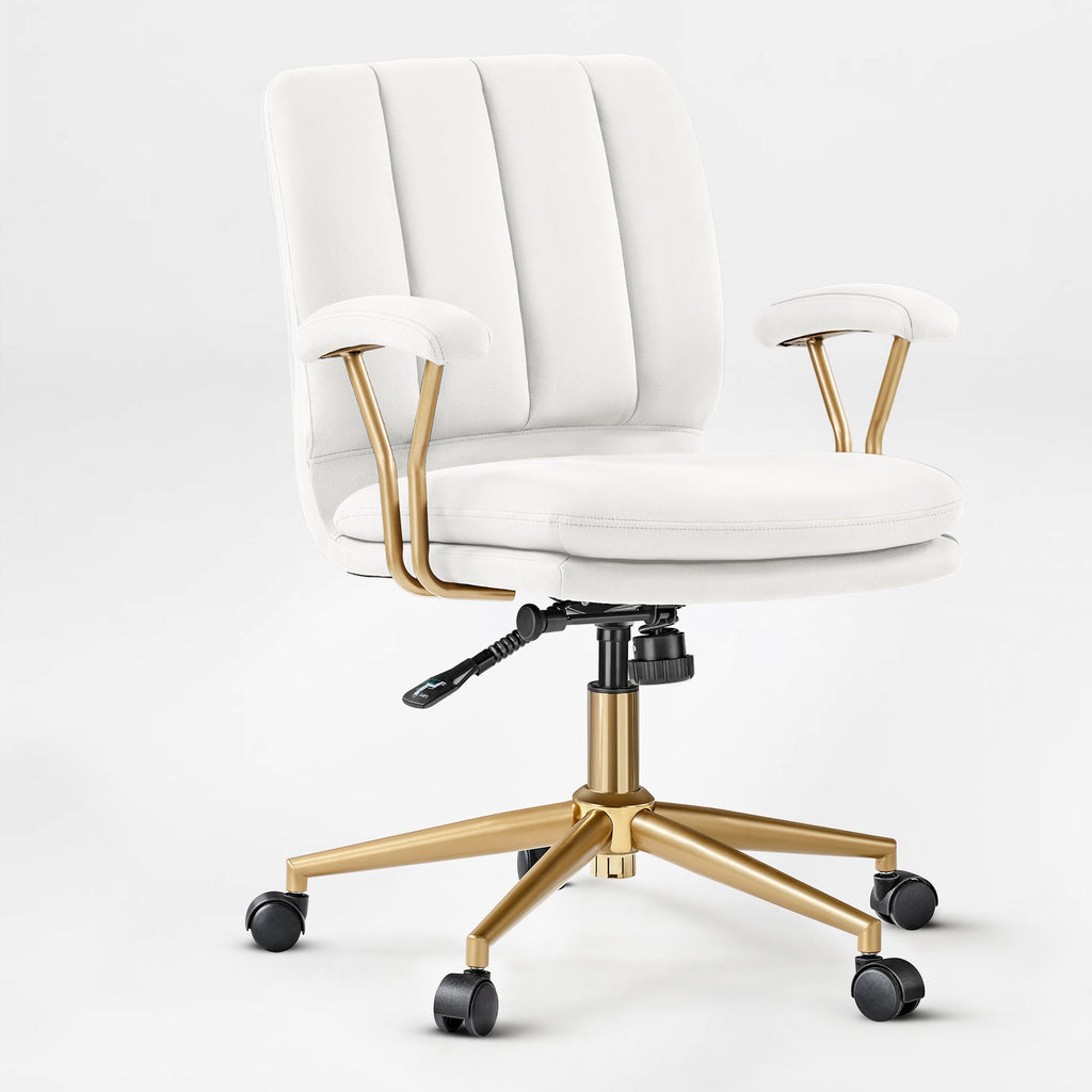 Adena Velvet Office Chair