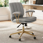 Adena Velvet Office Chair