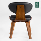 Belmar Leather Dining End Chairs, Set of 2