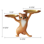 HD-17, 9.8" H, Enchanting Cat Storage Ornament