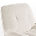 Henry, Chenille Swivel Lounge Chair