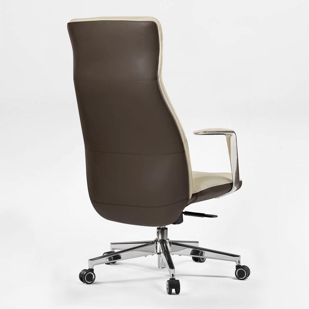 Executive Office Set:ark EL Standing Desk and Executive Office Chair